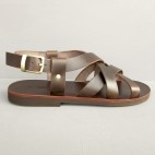 Mens Classic Slingback Sandals with Braid Motif 