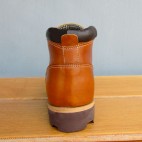 Mens 3 Inch Handmade Cowhide Leather Boots With Collar