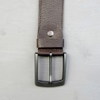 Pebbled Leather Belt