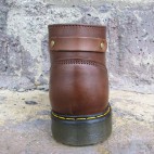 Womens 3 Inch Handmade Cowhide Shepherd Leather Boots 