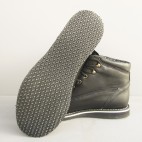 Mens 3 Inch Handmade Leather Boots With Shark Soles