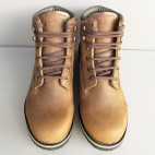 Mens 3 Inch Handmade Leather Boots With Shark Soles